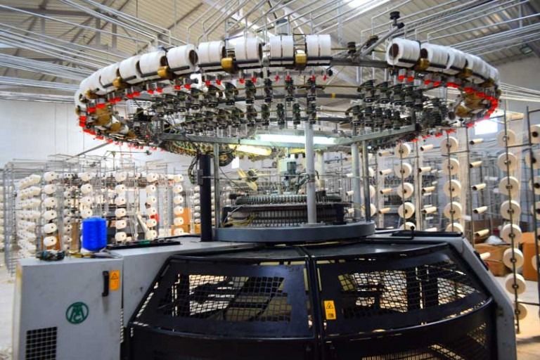 Fab-Ezy® Factory circular knitting machinery details