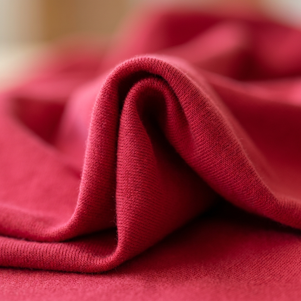 Stretchy cotton-spandex Lycra hosiery fabric texture